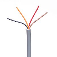 Кабель сигнальный коммуникационный 4 провода, 26AWG, бухта 50м, неэкранированный, серый SIN YU