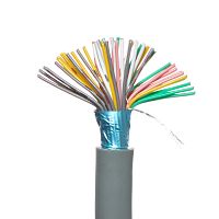 Кабель сигнальный коммуникационный 50 проводов, 28AWG, бухта 50м, экранированный, серый SIN YU