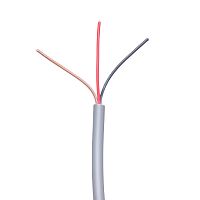 Кабель сигнальный коммуникационный 3 провода, 28AWG, бухта 50м, неэкранированный, серый SIN YU